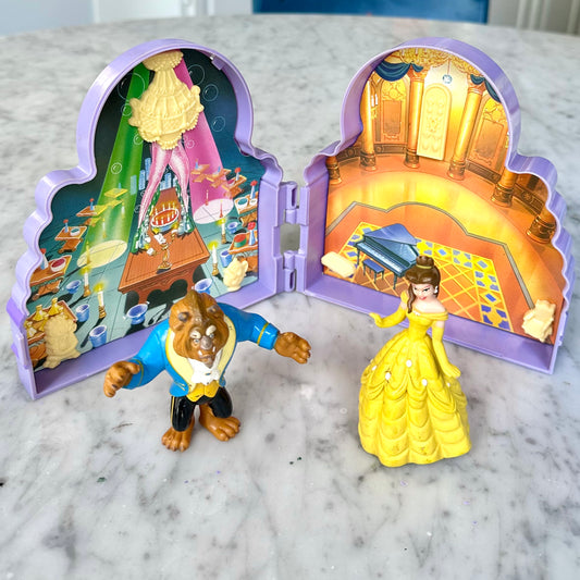 1992 Beauty and the Beast “Once Upon A Time” Playset