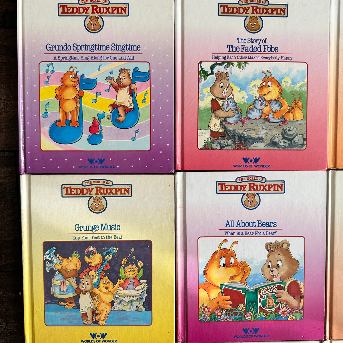 80’s Teddy Ruxpin Book Lot