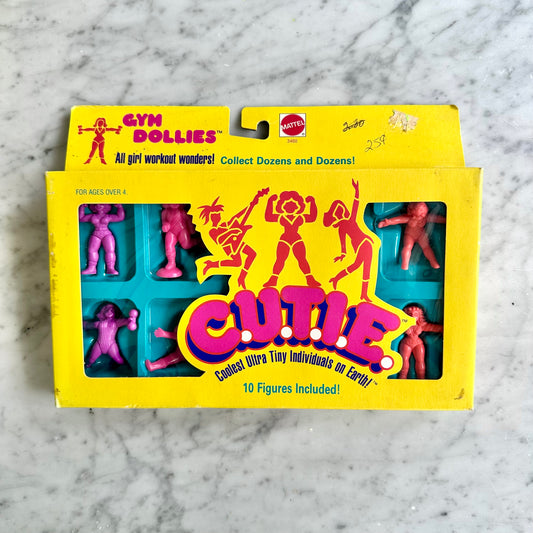 80’s Mattel C.U.T.I.E. “Gym Dollies” Figures