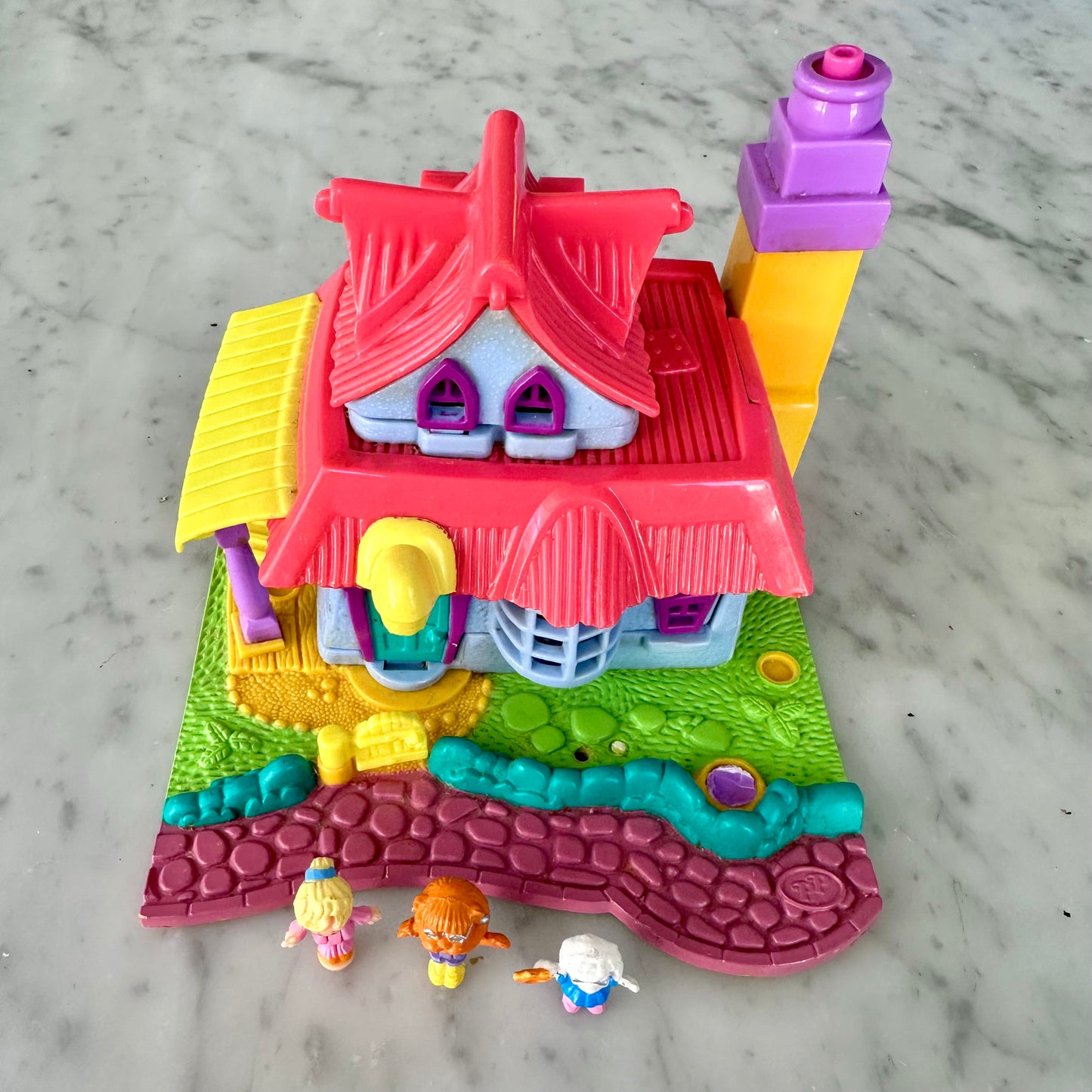 1994 Polly Pocket Light Up Kitty House