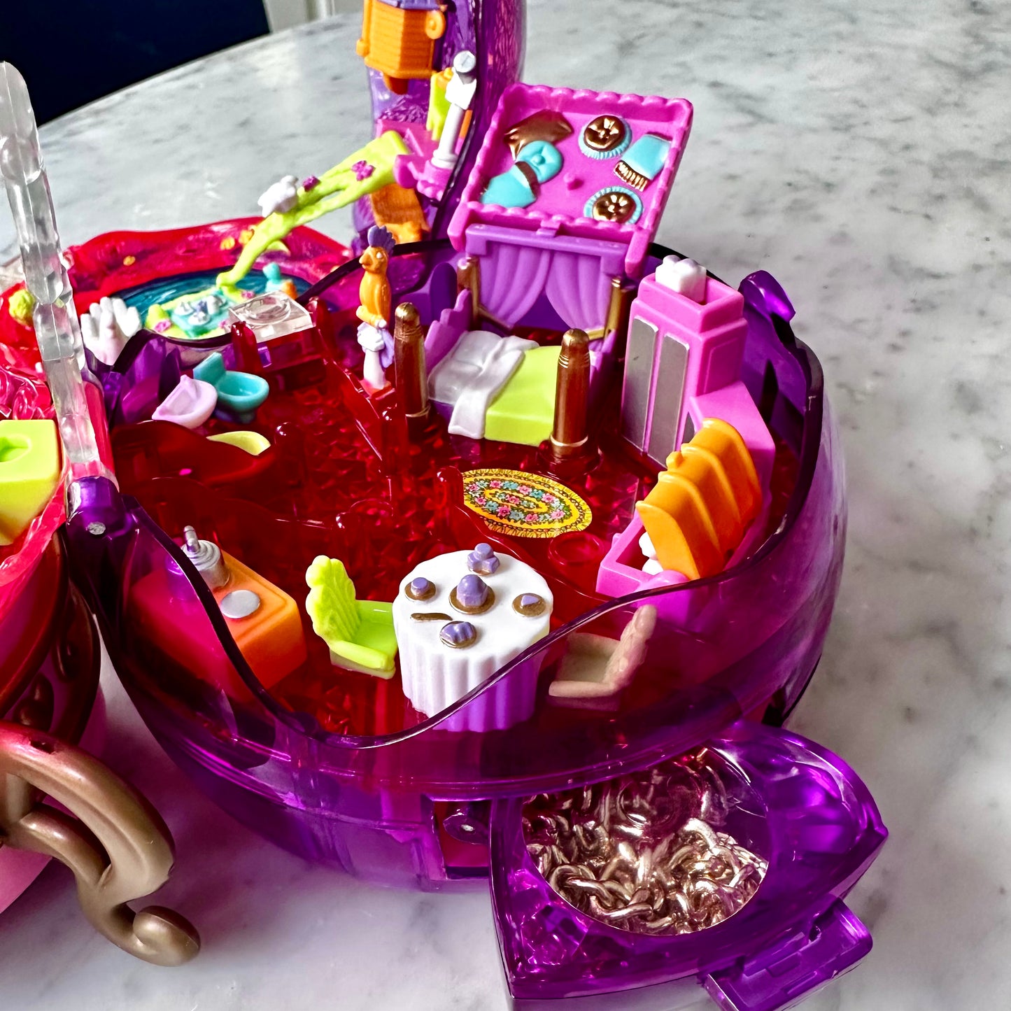 1996 Polly Pocket Jewel Magic Ball