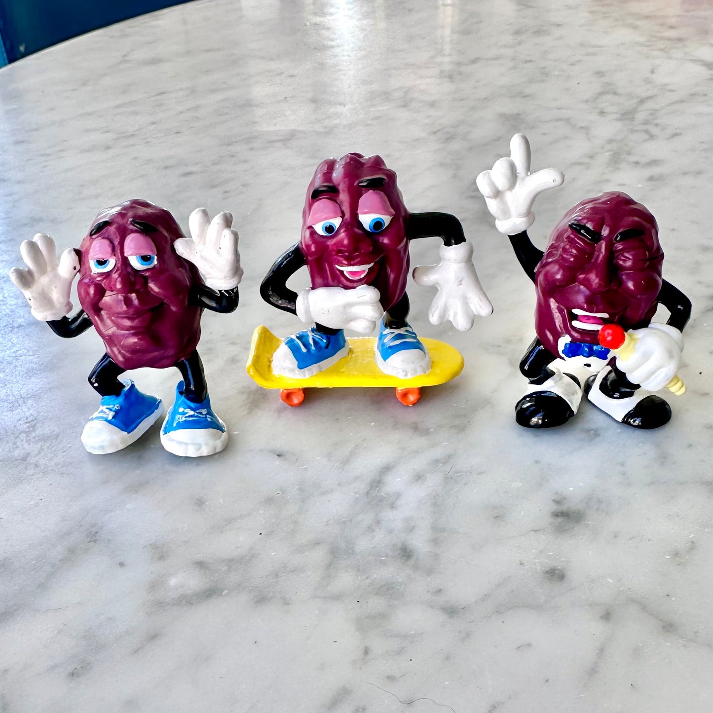 1987 California Raisins Trio Figures