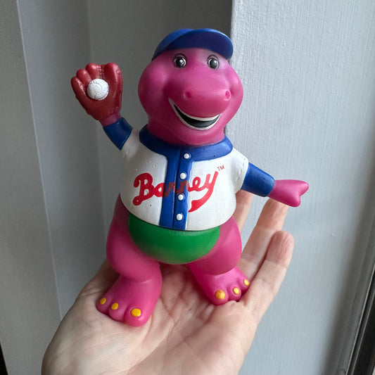 1993 Baseball Barney PVC Figure