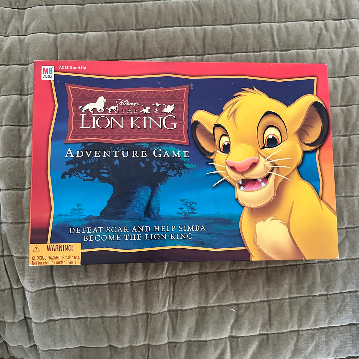 Vintage Disney's The Lion King Adventure Game