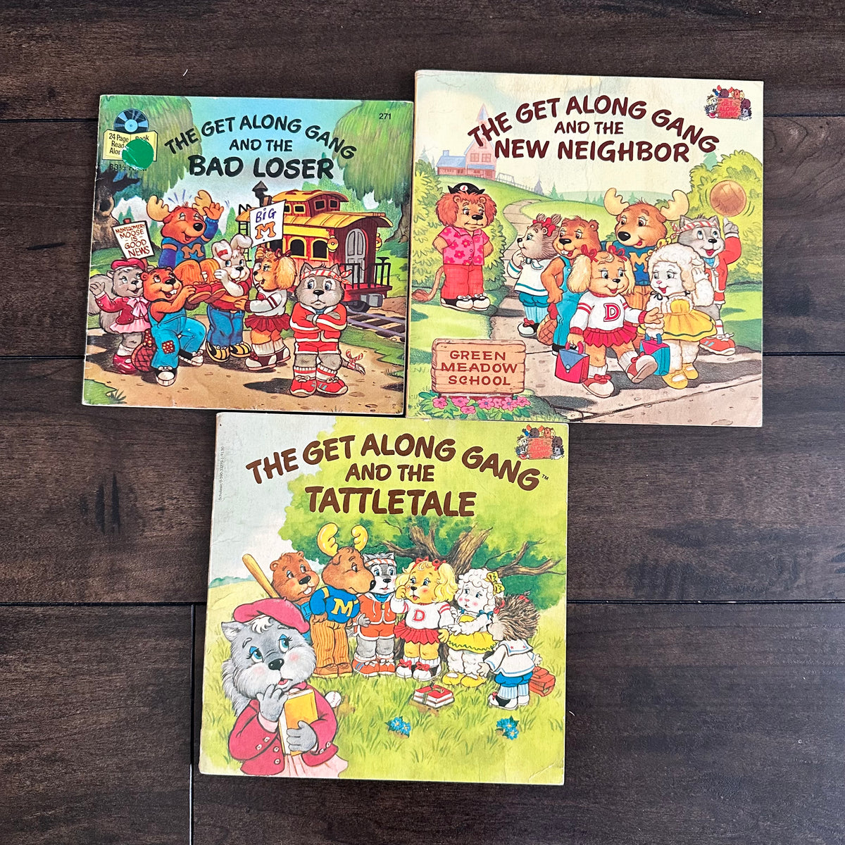 80’s Get Along Gang Book Lot