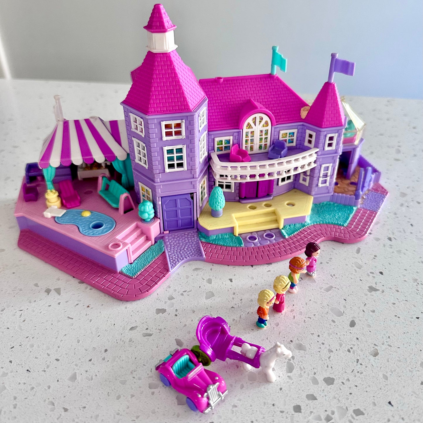 1994 Polly Pocket Light Up Magical Mansion