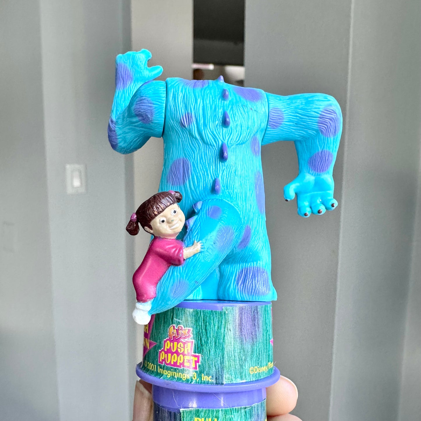 Vintage Monsters Inc Candy Tube