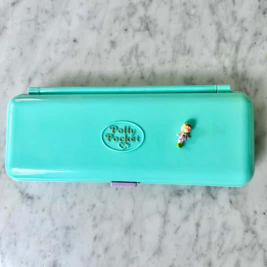 1990 Polly Pocket Pencil Case Playset