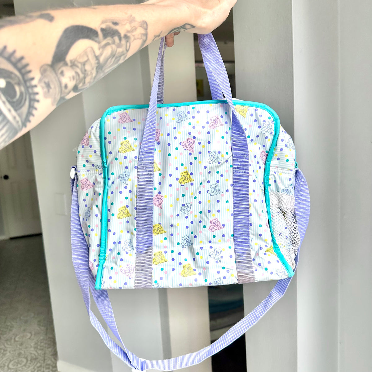90’s Pastel Diaper Bag