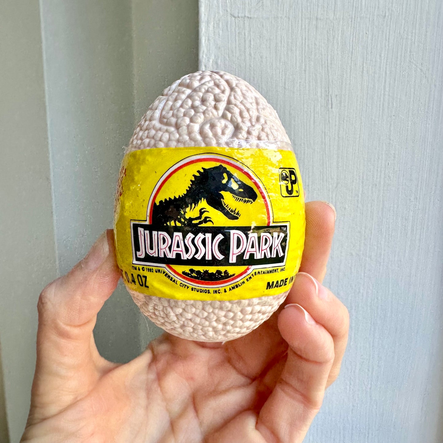 1992 Topps Jurassic Park Candy Egg