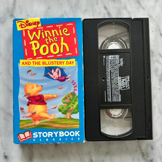 1997 Winnie the Pooh and the Blustery Day VHS