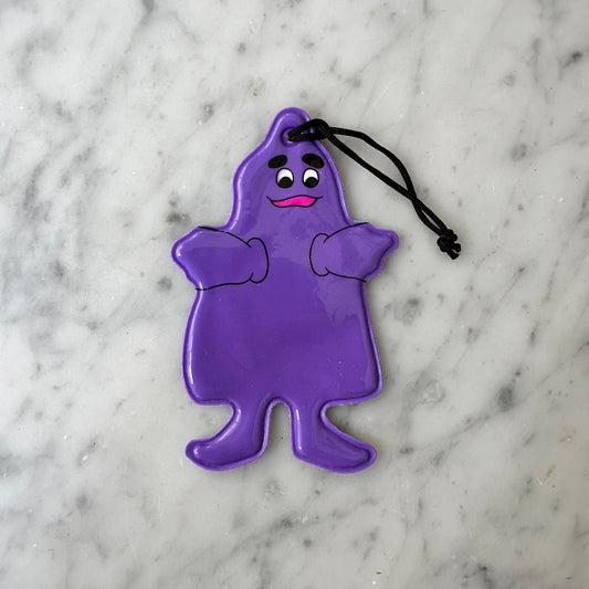 1983 Grimace Vinyl Holiday Ornament