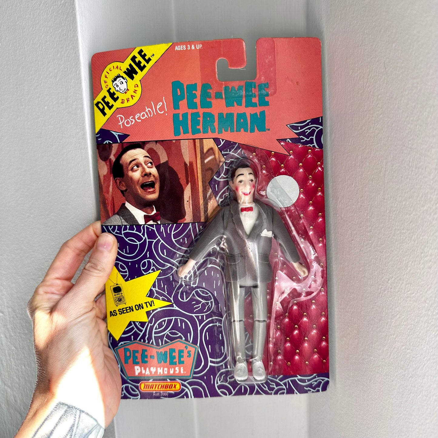 1988 Pee-Wee’s Playhouse “Pee-Wee” Action Figure