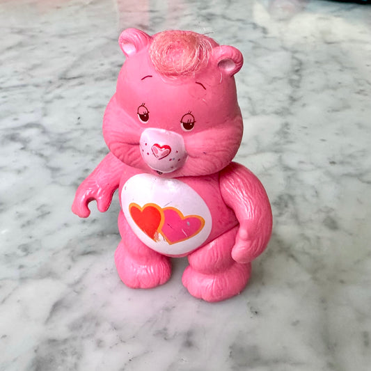 80’s Care Bears Love-A-Lot Poseable Figure