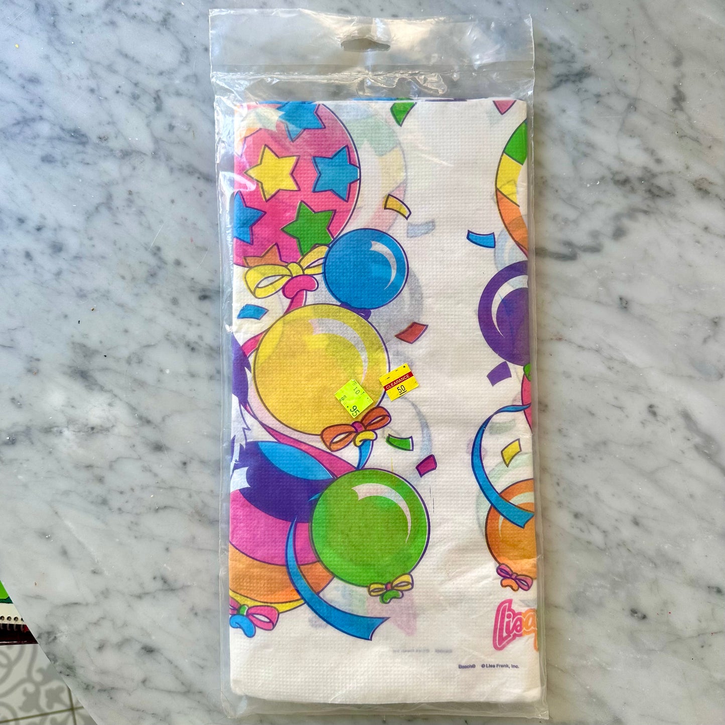 90’s Lisa Frank Kitty Party Tablecloth