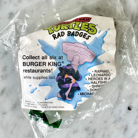 1989 TMNT Donatello Rad Badge