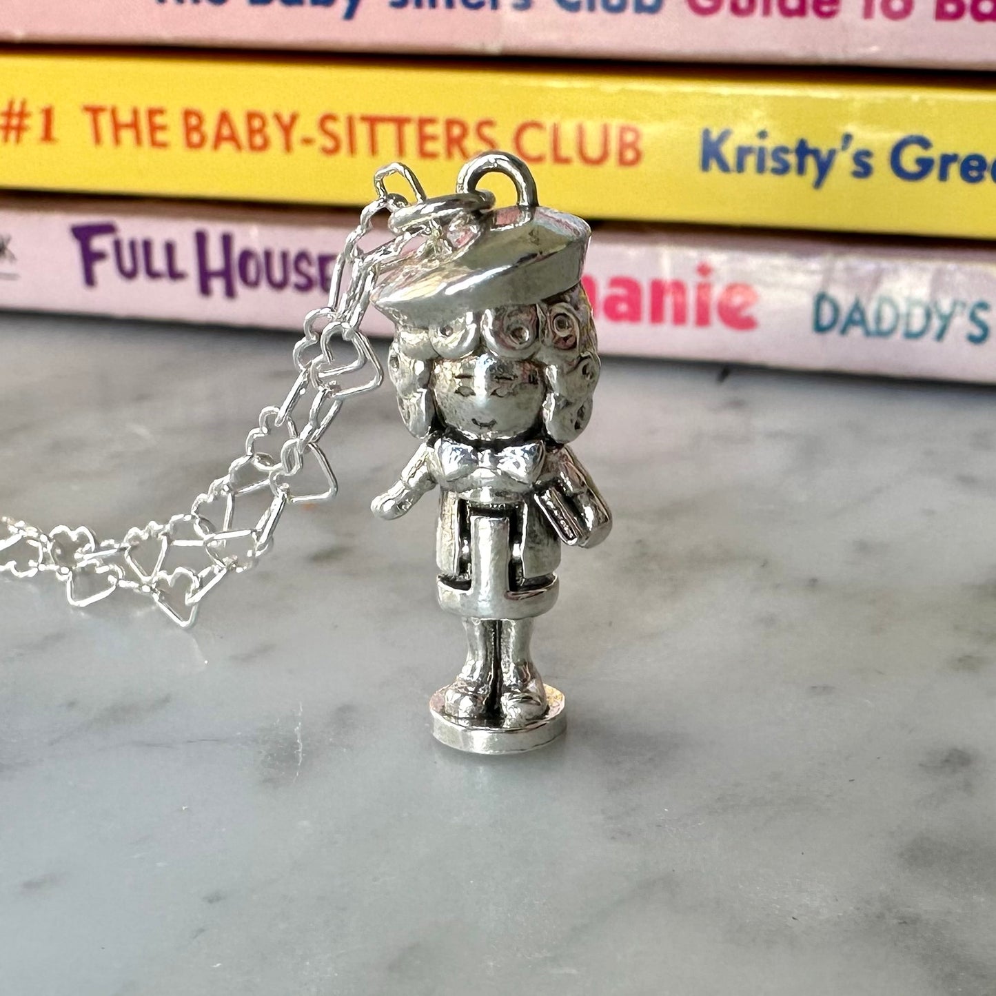 Book Worm Polly Necklace