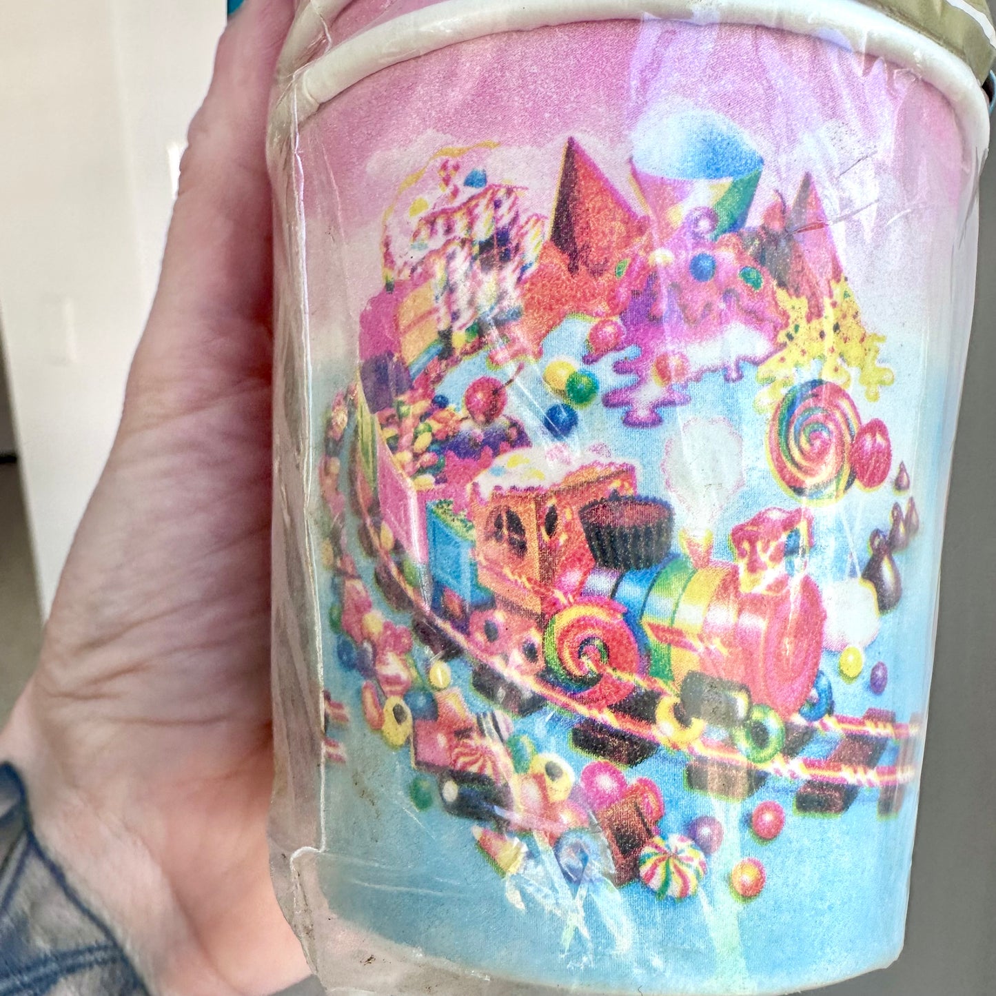 80’s Lisa Frank Candy Train Party Cups