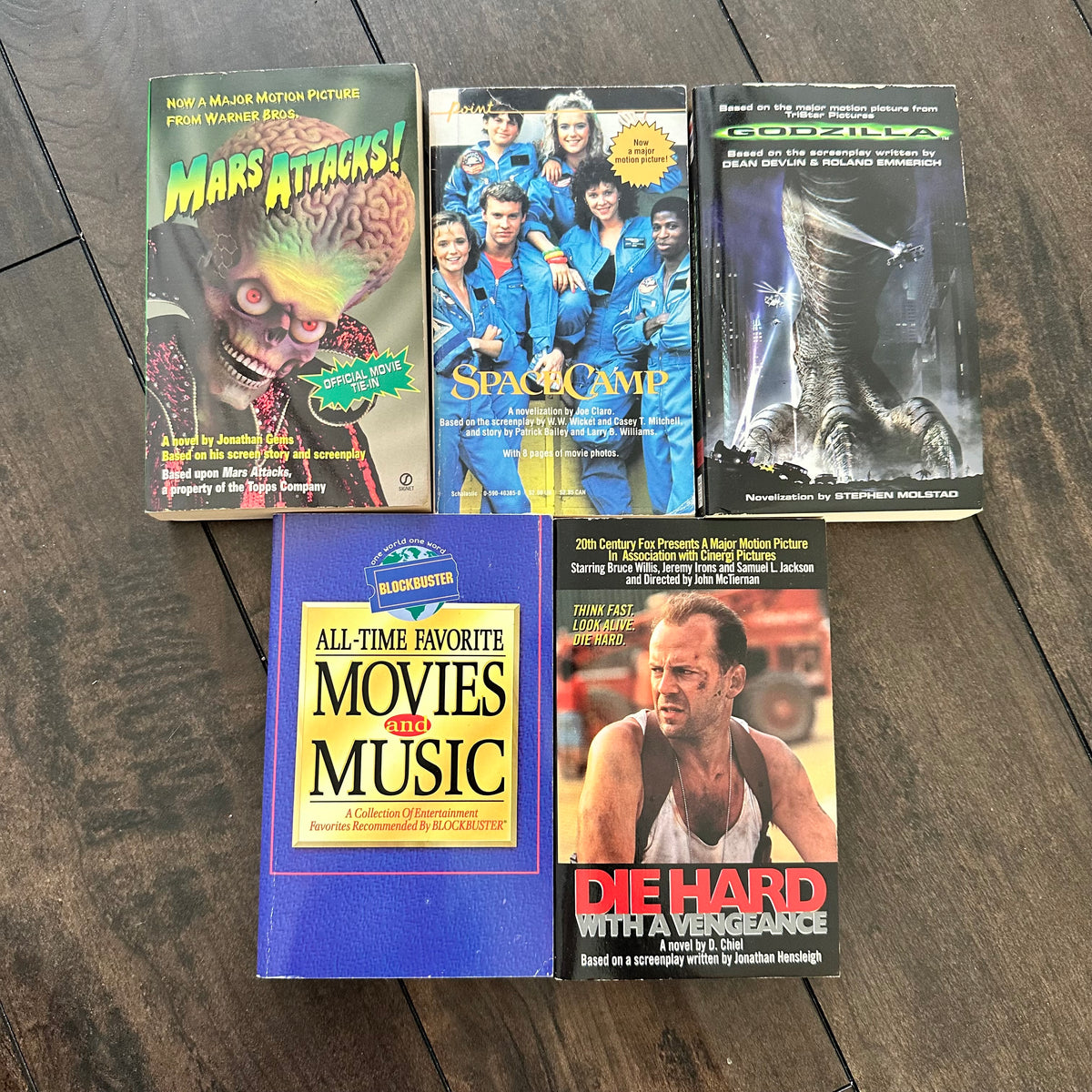 Vintage Movie Book Lot