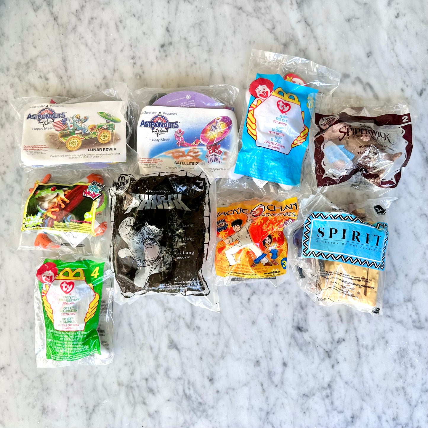 Vintage Kids Meal Toy Lot