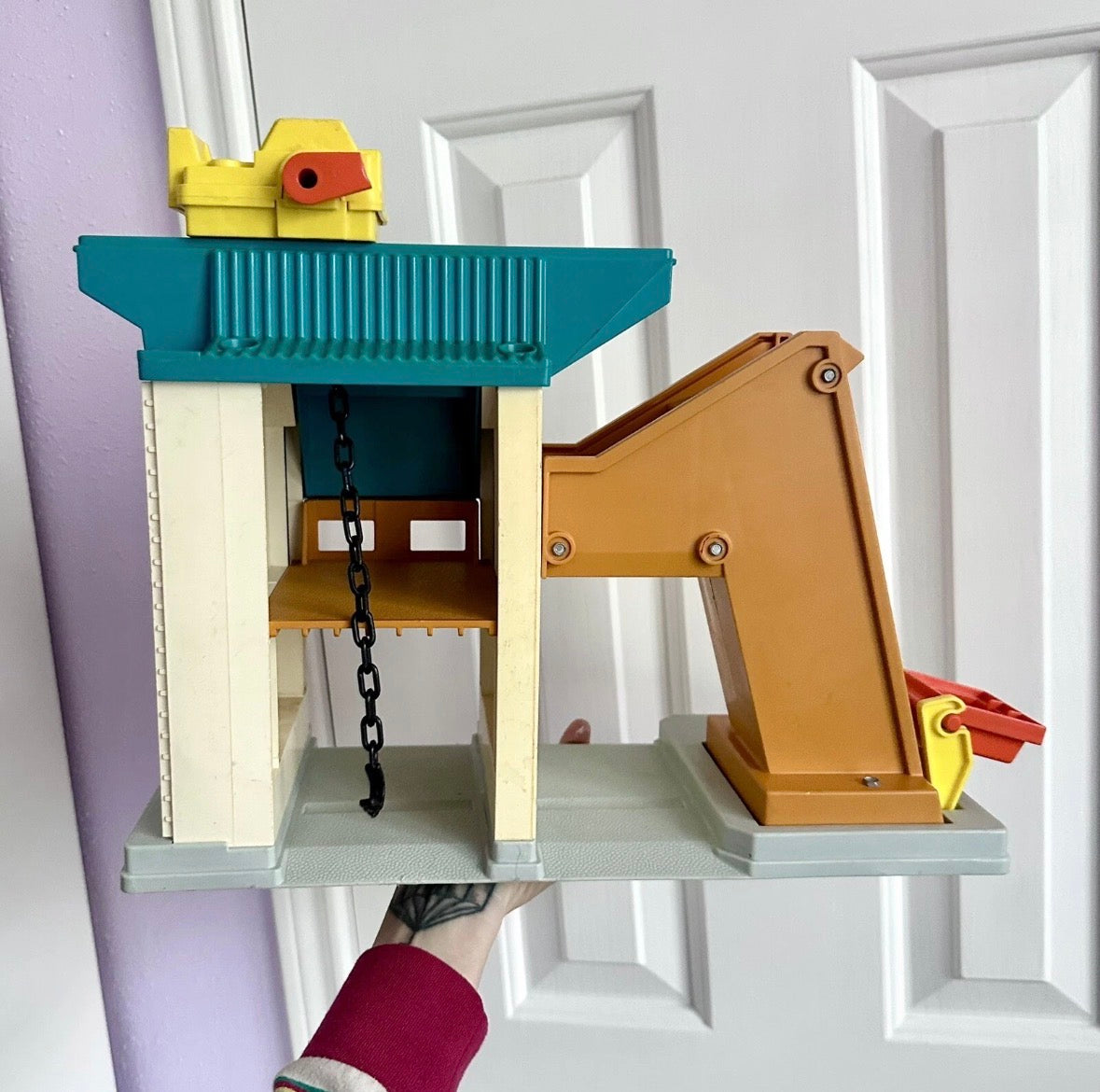 Vintage Fisher Price Lift & Load Depot