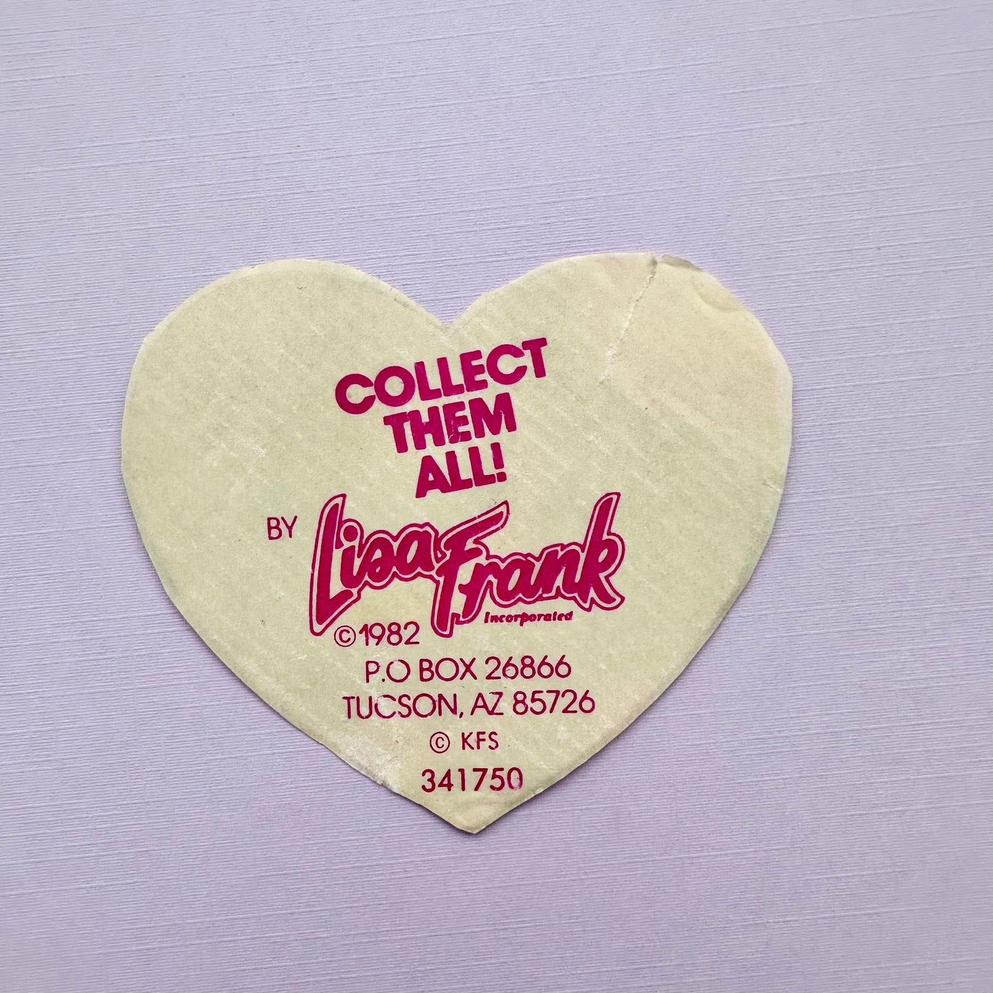 1982 Lisa Frank Betty Boop Unicorn Sticker