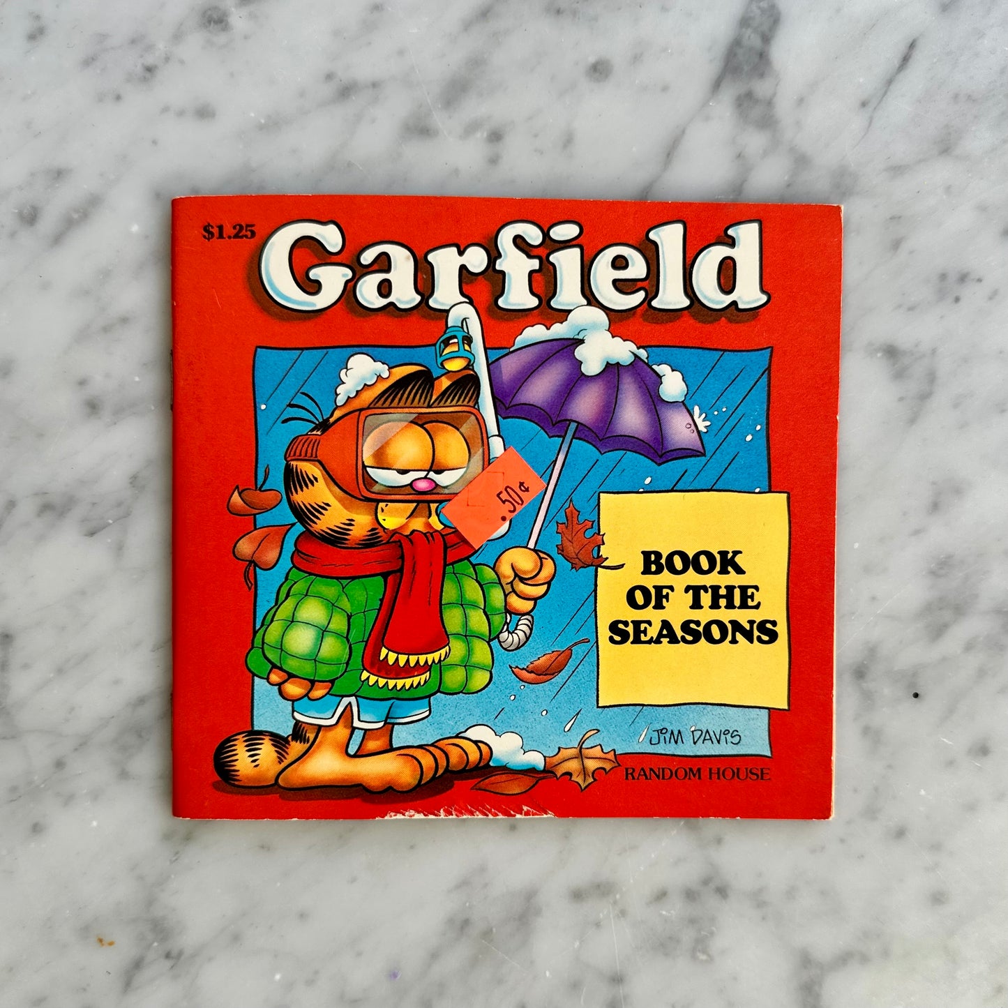 1984 Garfield “Book of the Seasons” Mini Book