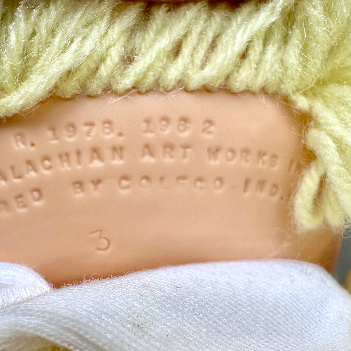 1982 Cabbage Patch Kids Blonde Boy Doll