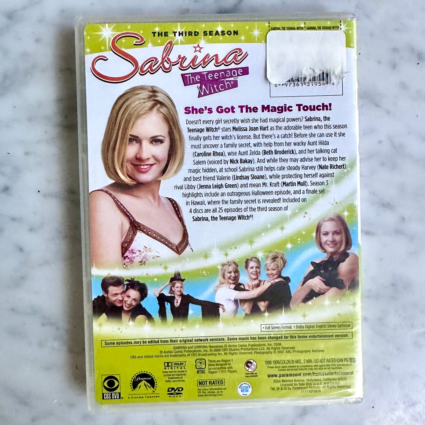 Sabrina the Teenage Witch Complete Third Season DVD Set