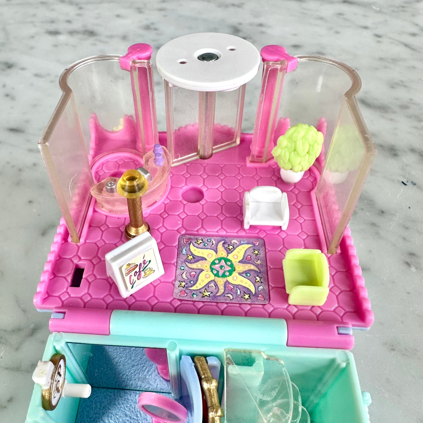 1995 Polly Pocket Dress Shop 100% Complete