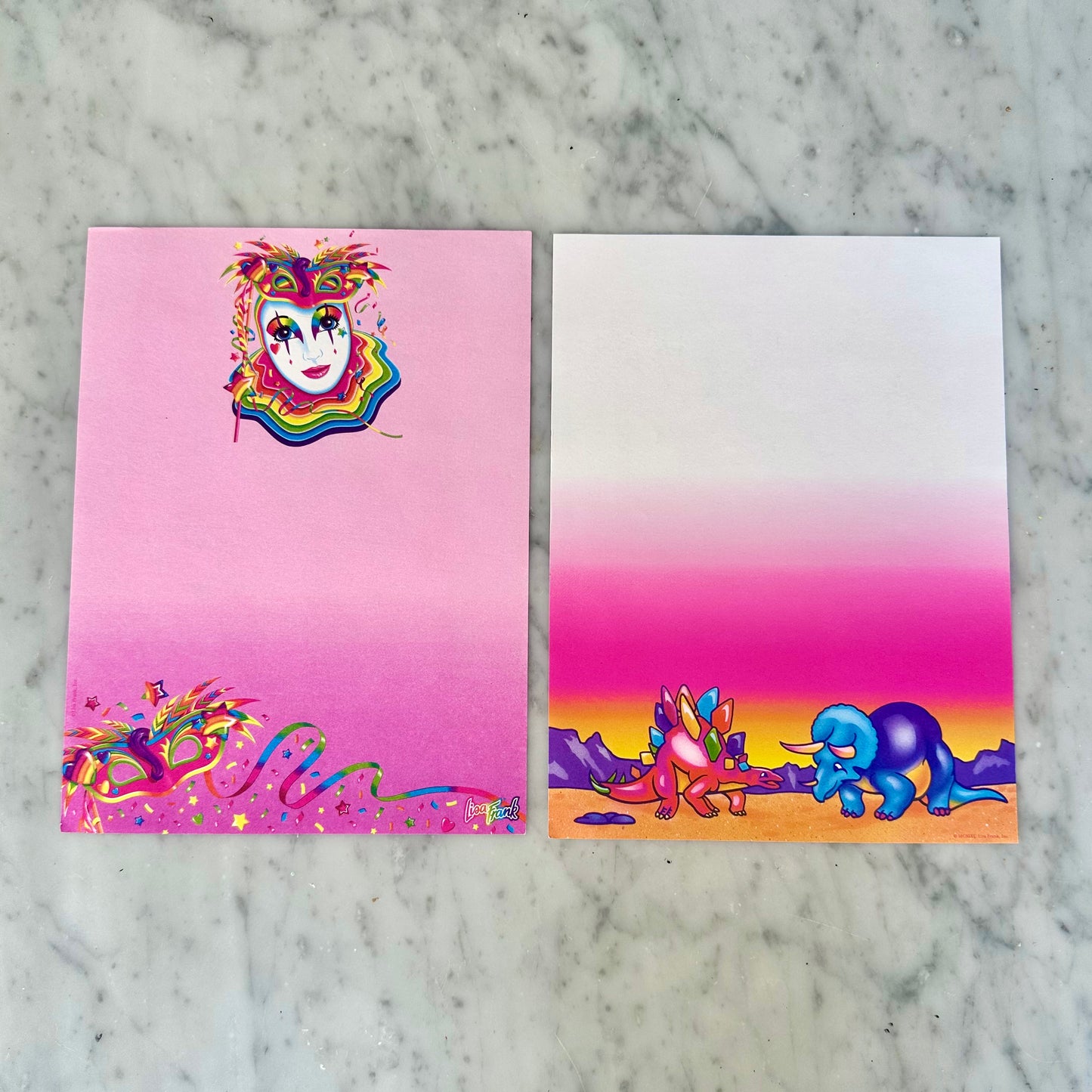 90’s Lisa Frank Stationary Sheets