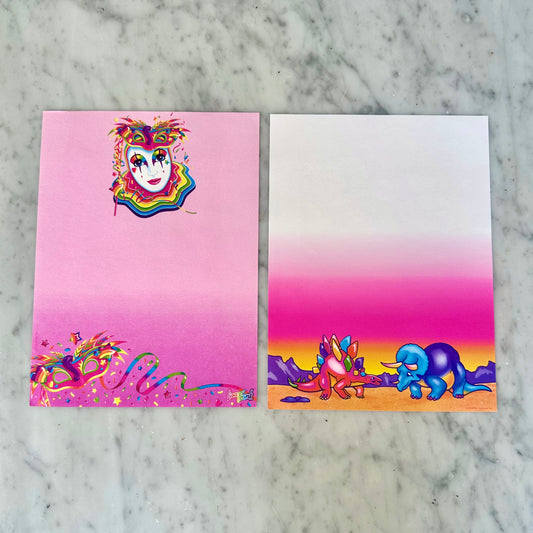 90’s Lisa Frank Stationary Sheets