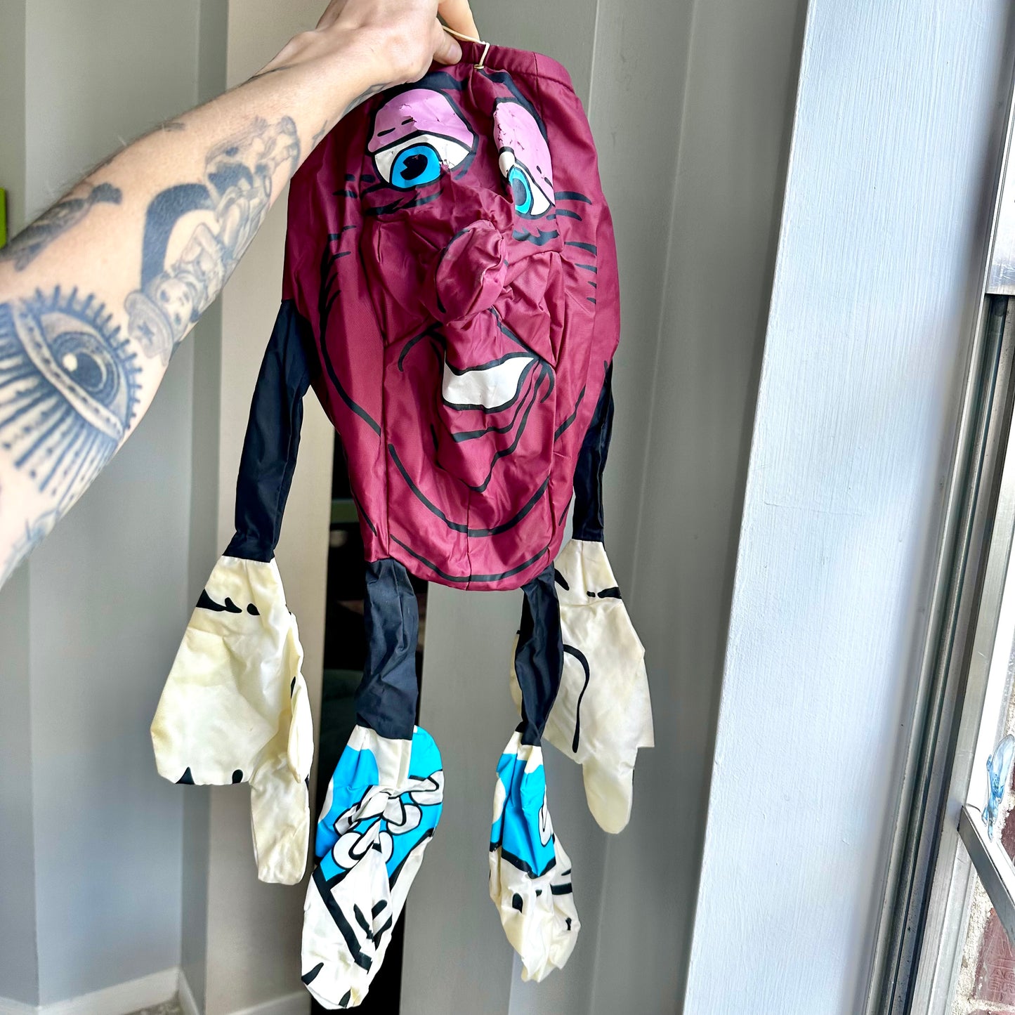 1989 California Raisins Windsock