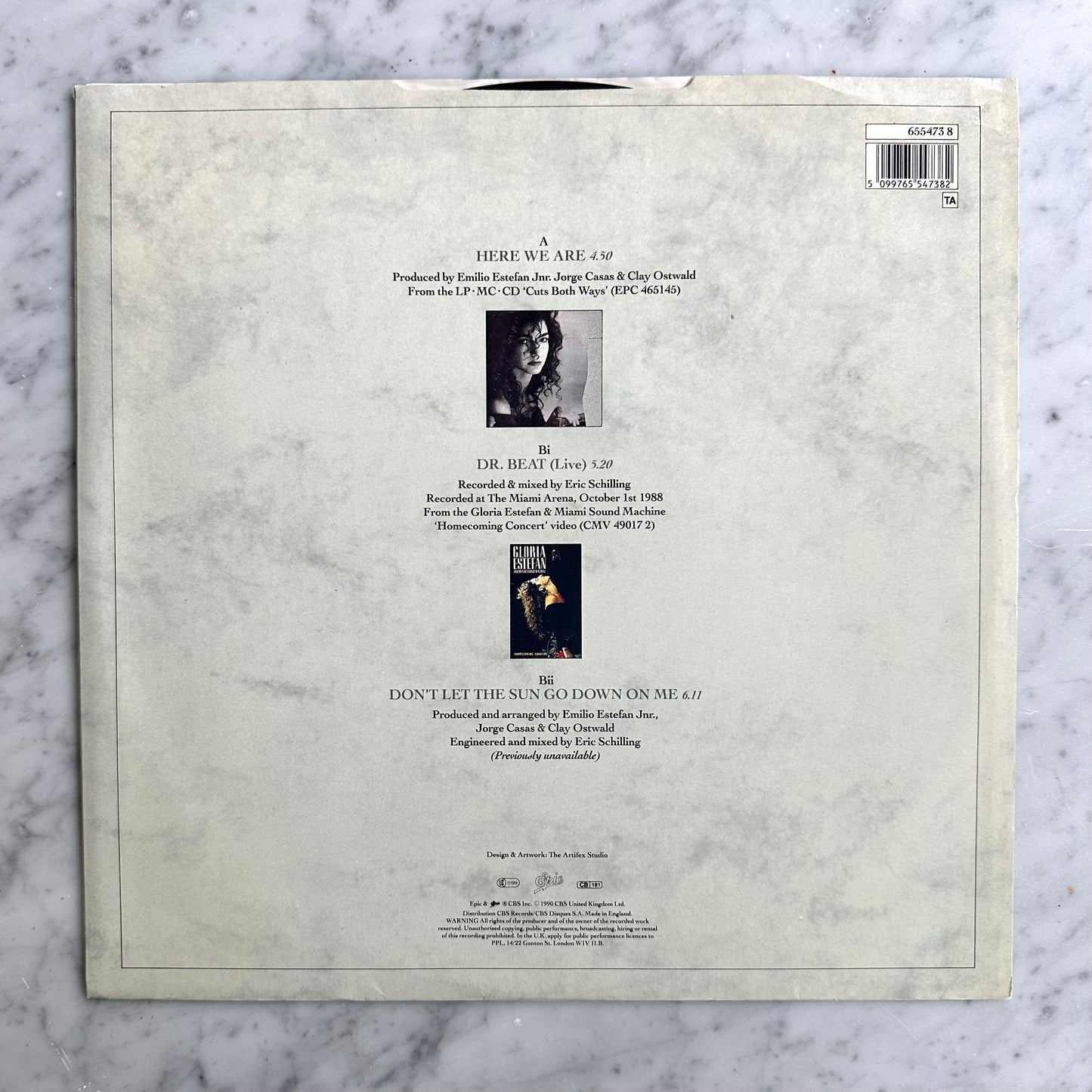 Gloria Estefan “Here We Are” Record