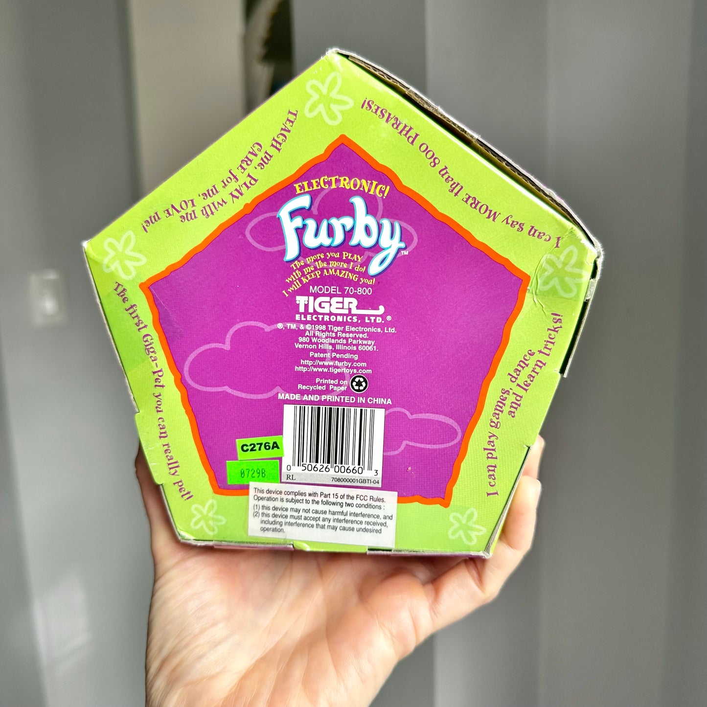 1998 Tiger Electronics Dalmatian Furby