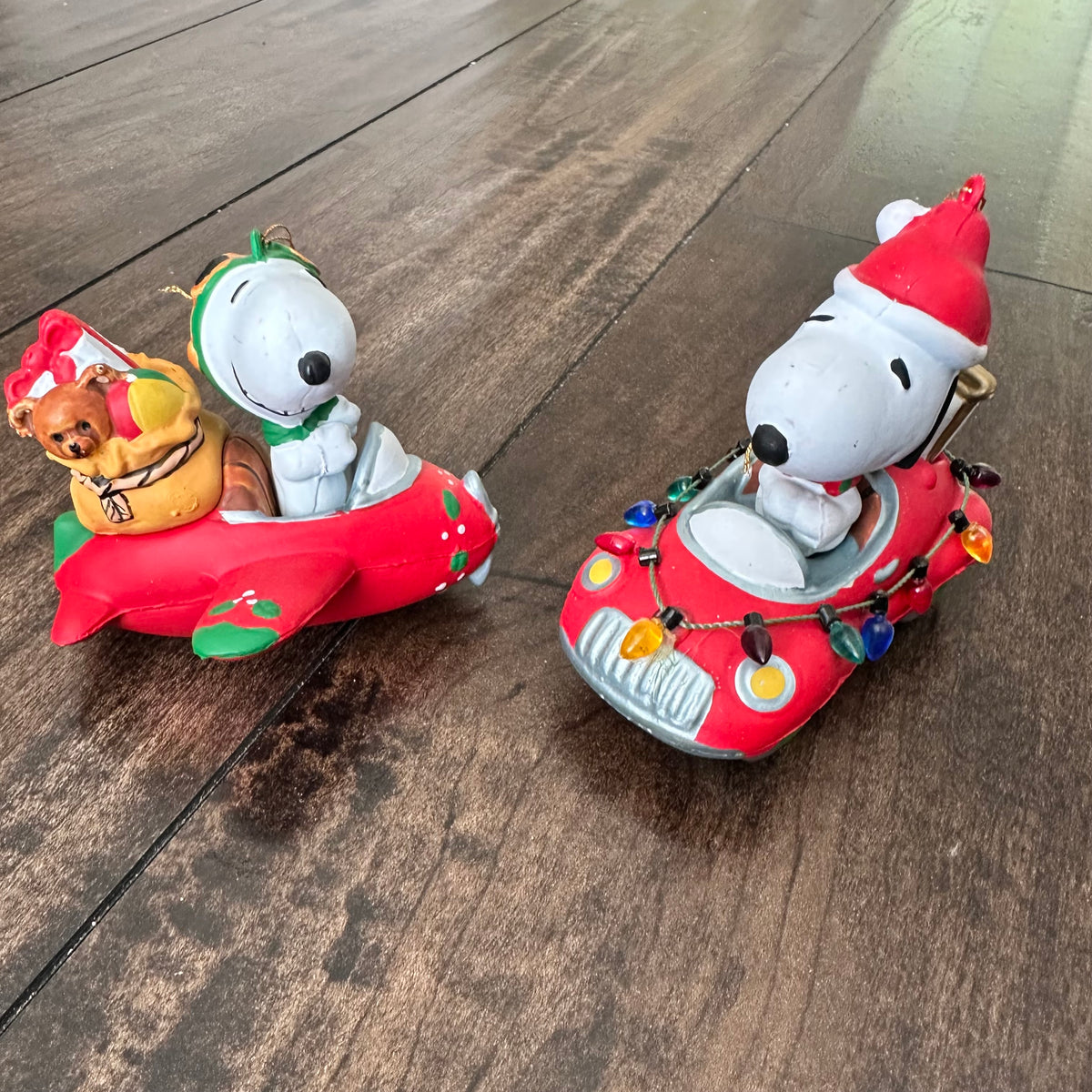 Vintage Snoopy Ornaments