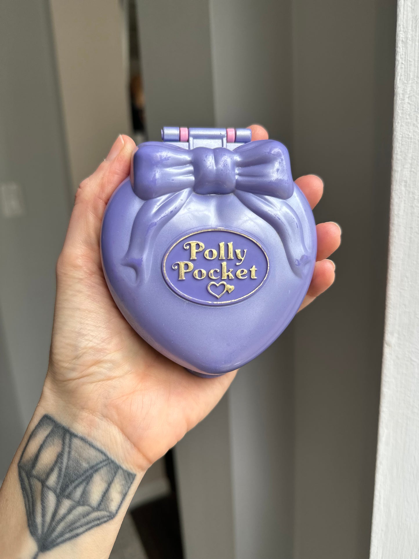 1995 Polly Pocket Super Star Happenin’ Hair Compact