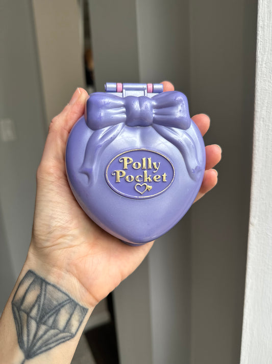 1995 Polly Pocket Super Star Happenin’ Hair Compact