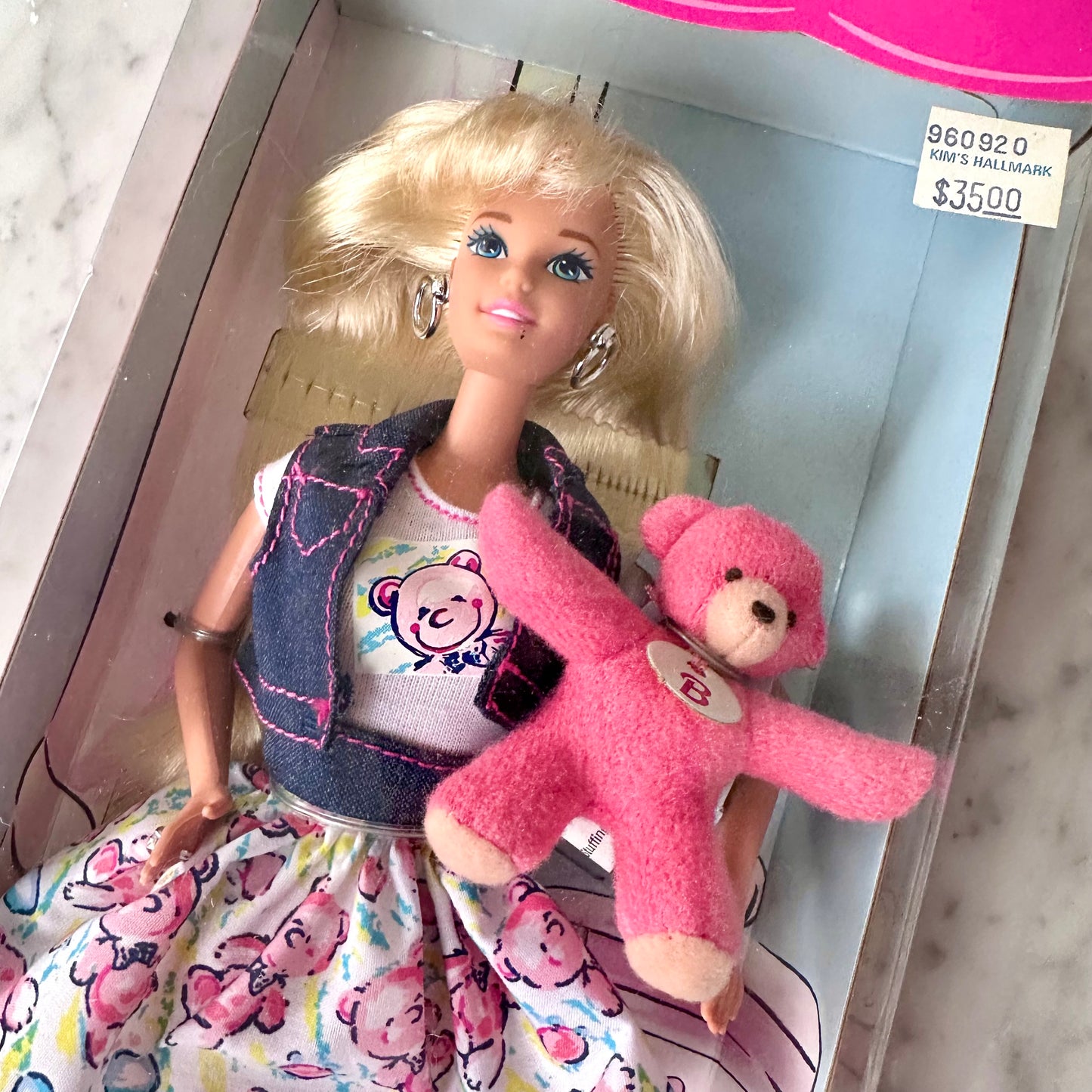 1996 Teddy Fun Barbie