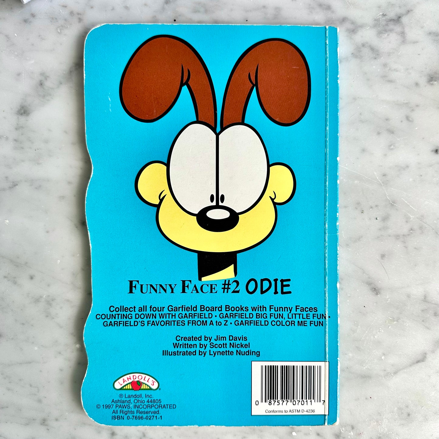 2002 Garfield “Big Fun, Little Fun" Board Book