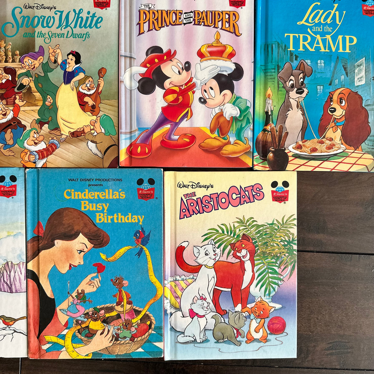 Vintage Disney Book Lot
