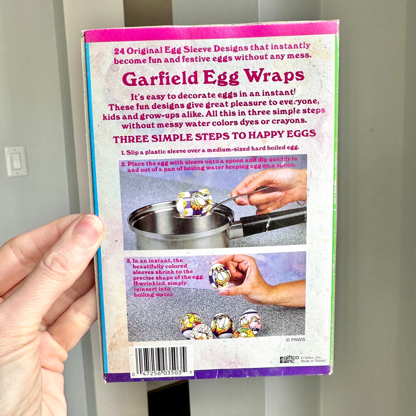 80’s Garfield Egg Wraps