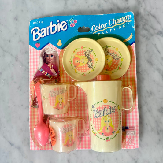 1994 Barbie Color Change Tea Set