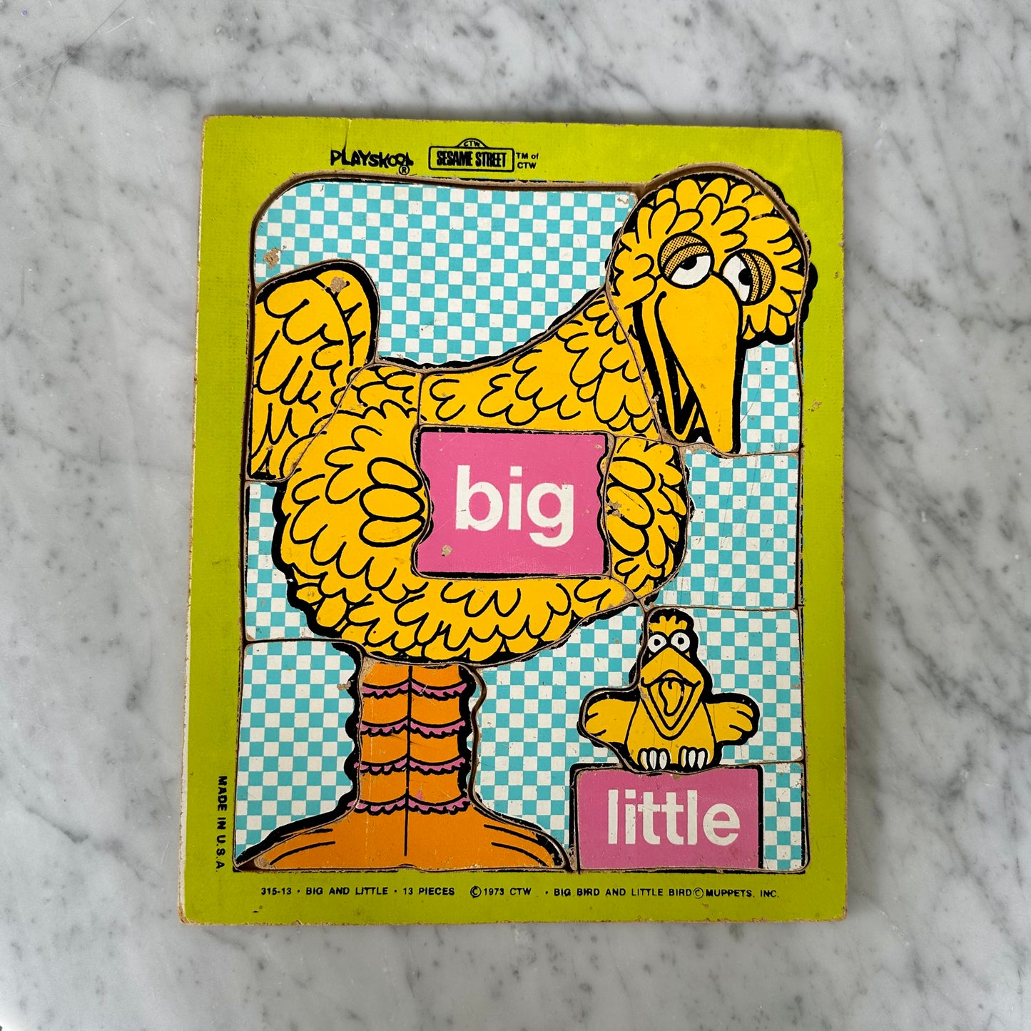 73 Playskool Big Bird Puzzle