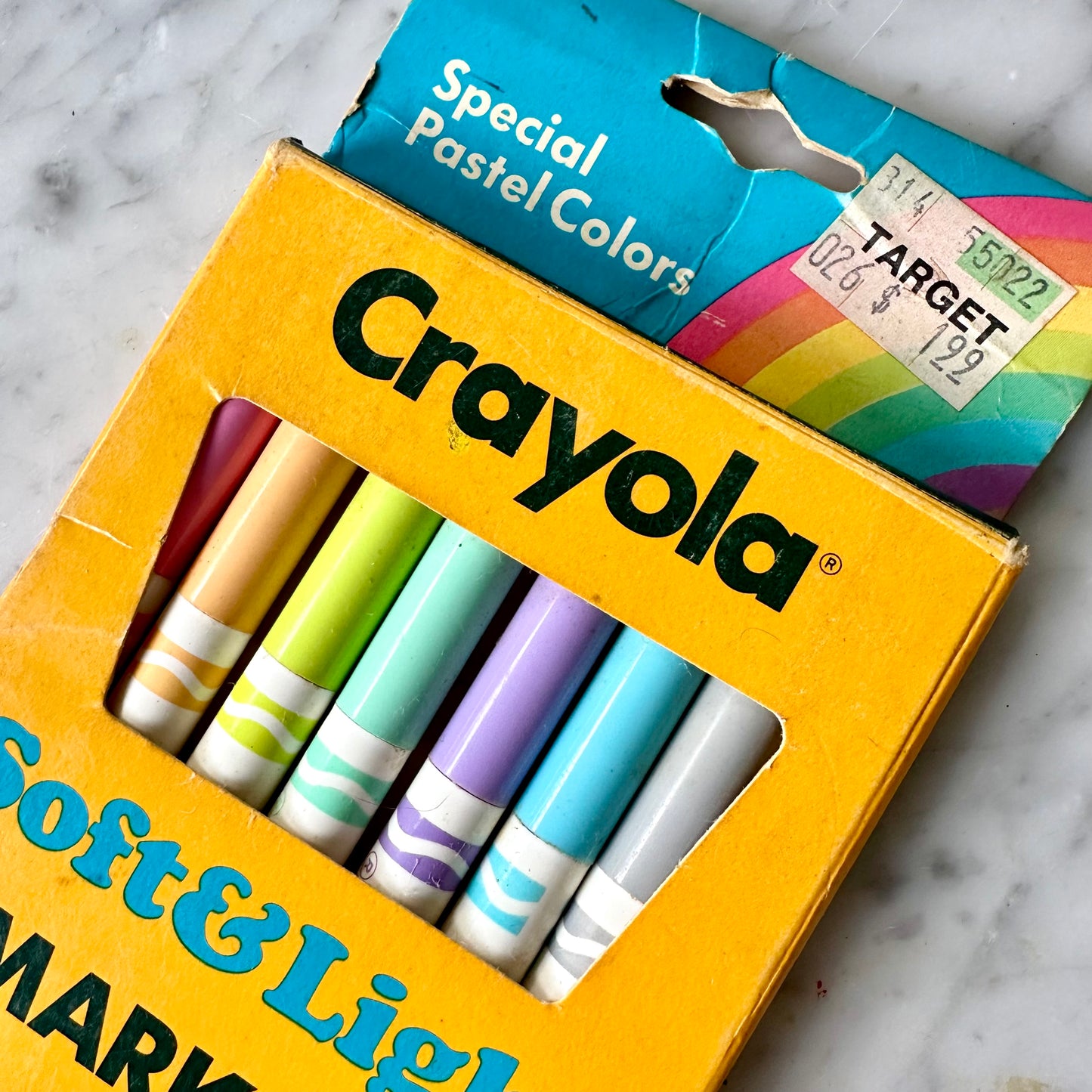 1986 Crayola Soft & Light Markers