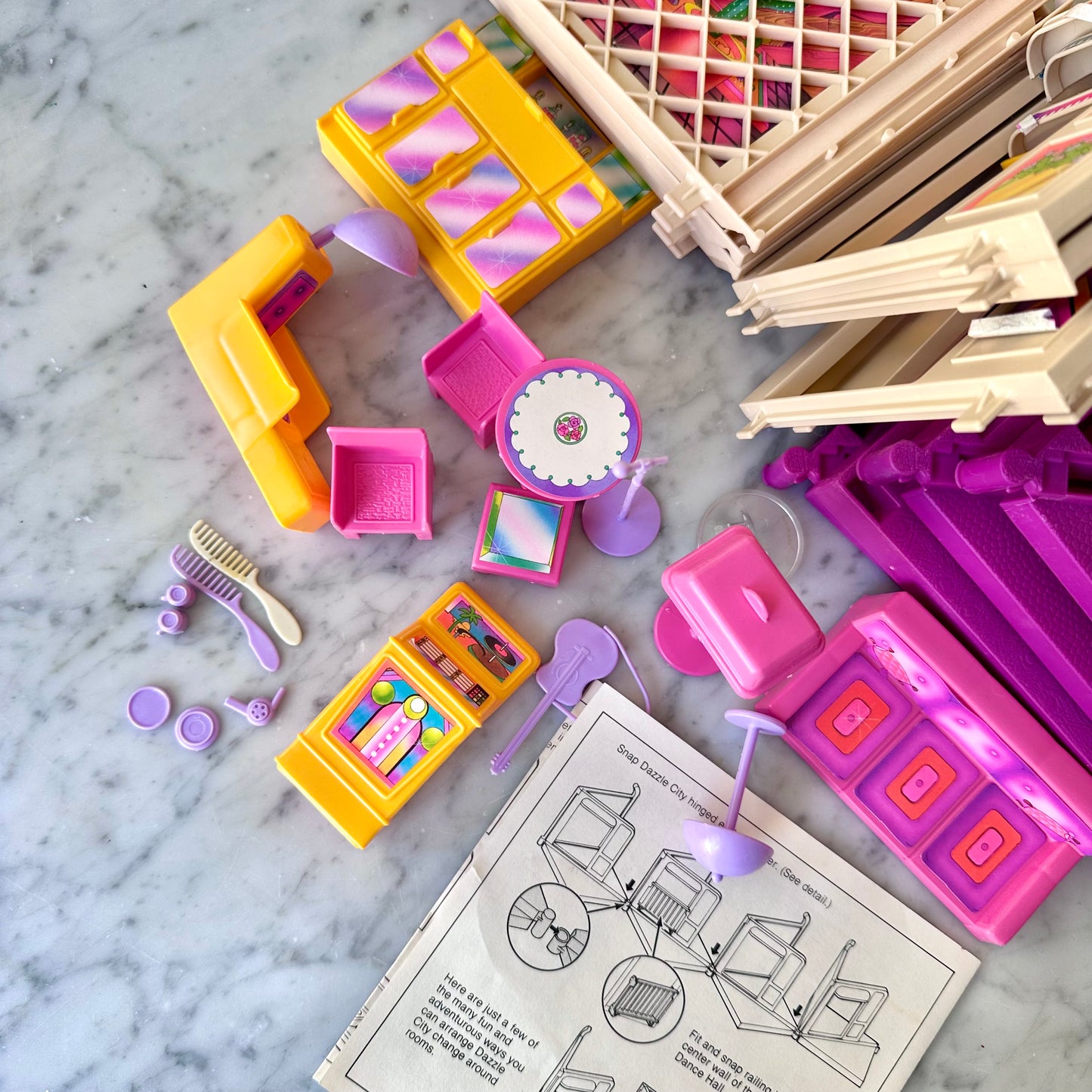 1981 Mattel Dazzle City Playset