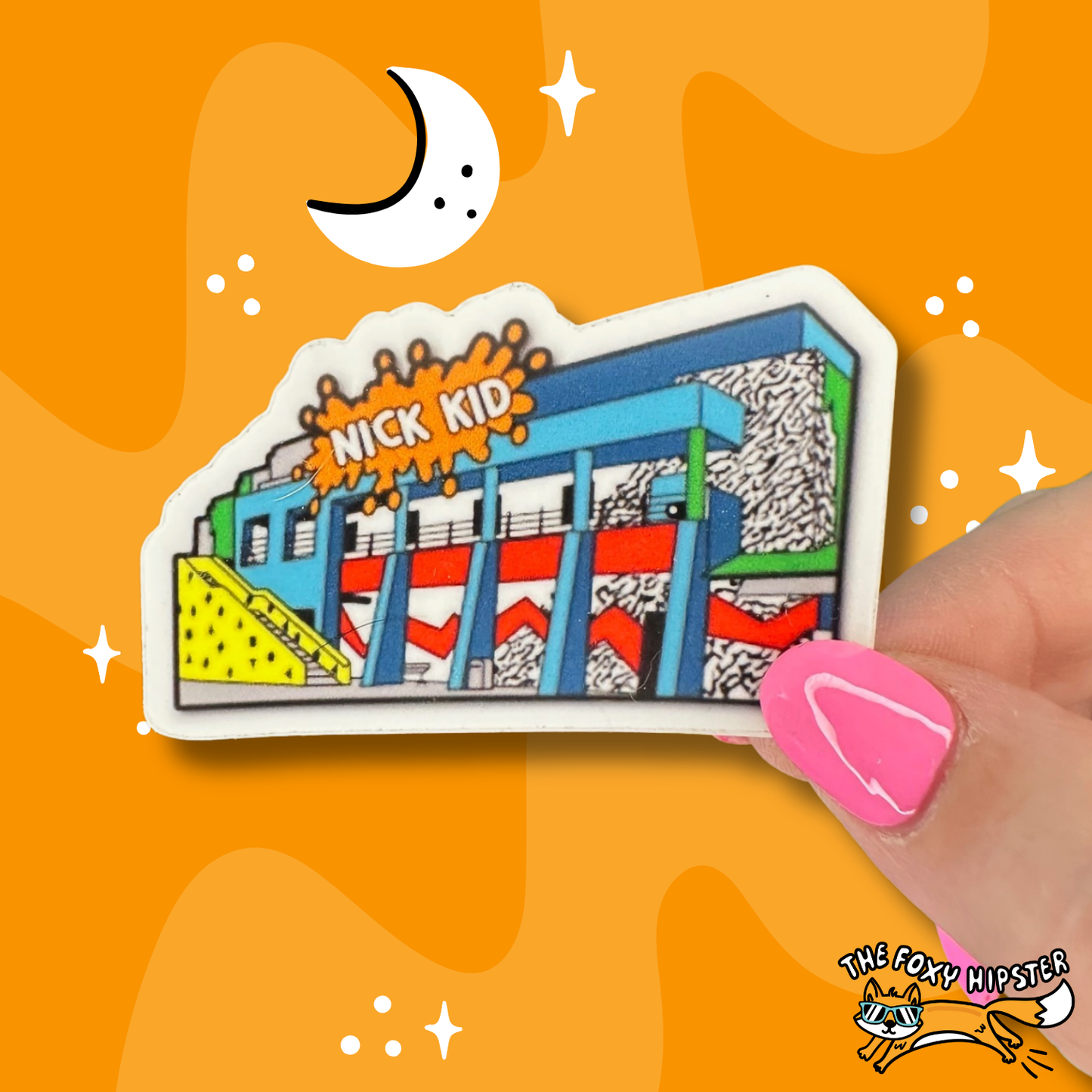 Nick Kid Studios Vinyl Sticker