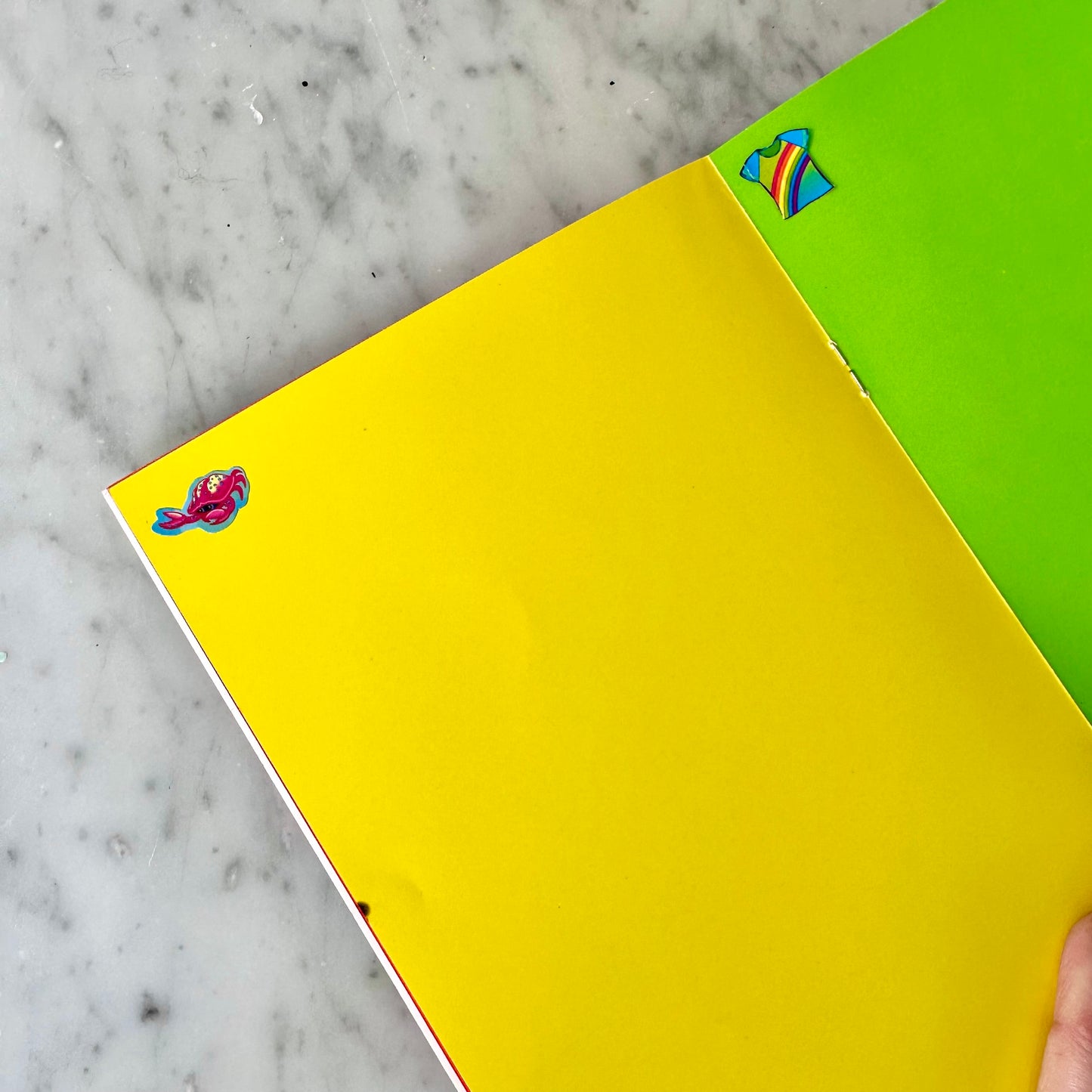 90’s Lisa Frank Forrest Sticker Book