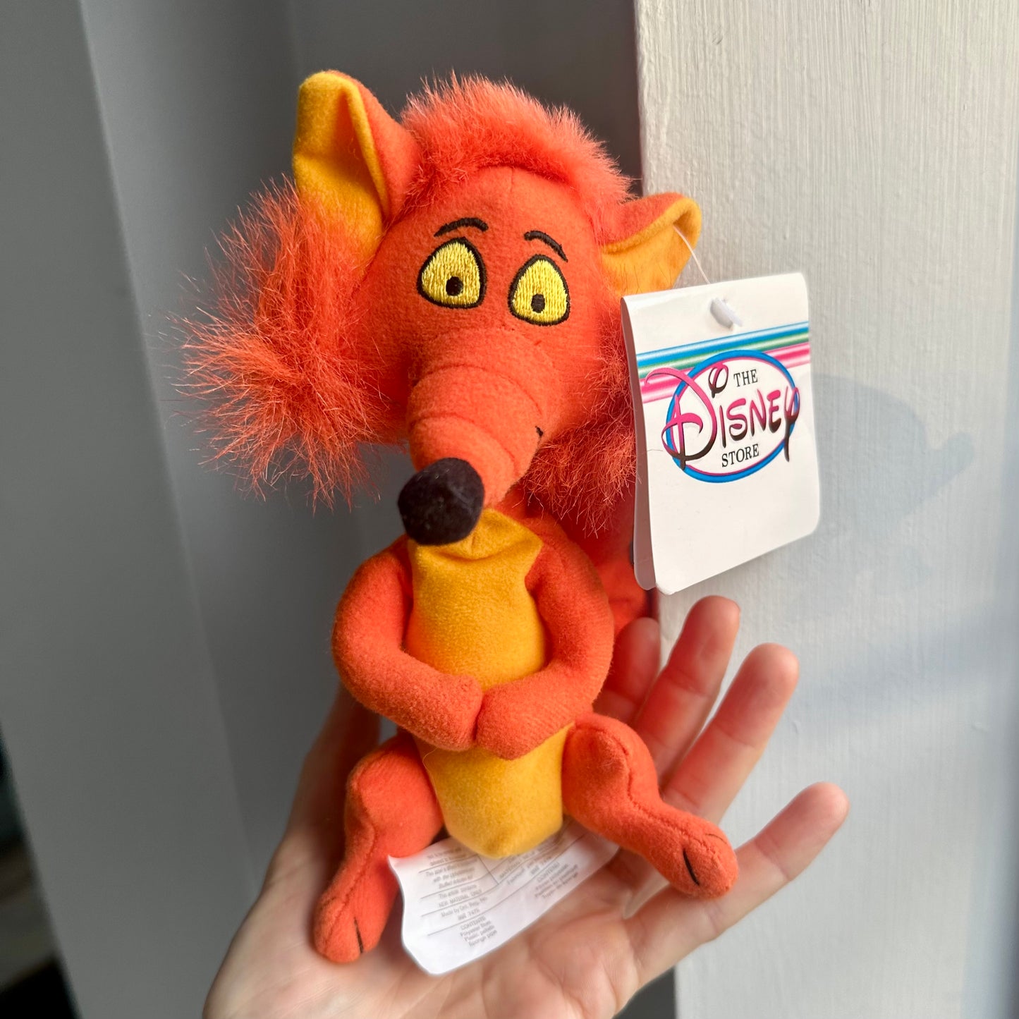 Disney Store Mary Poppins Fox Beanie Plush