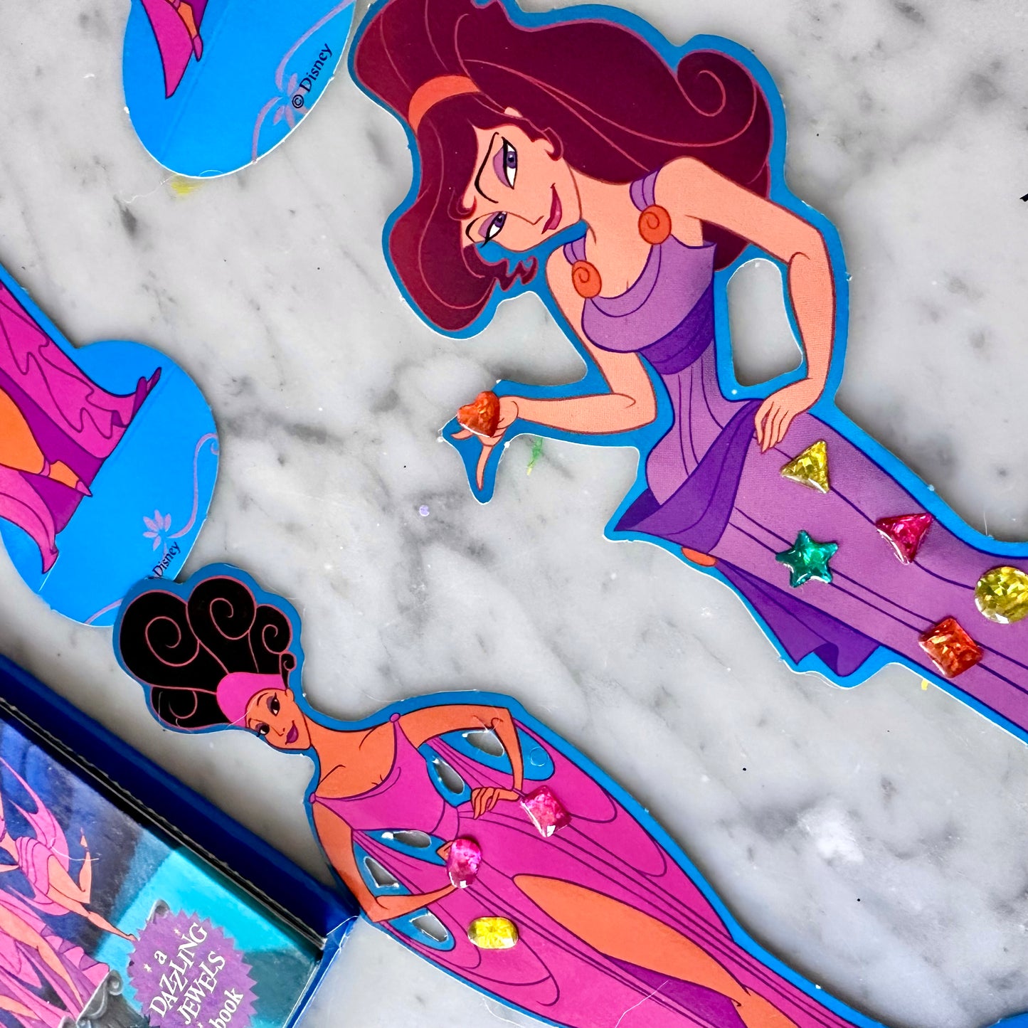 90’s Hercules “A Budding Romance” Paper Doll Book